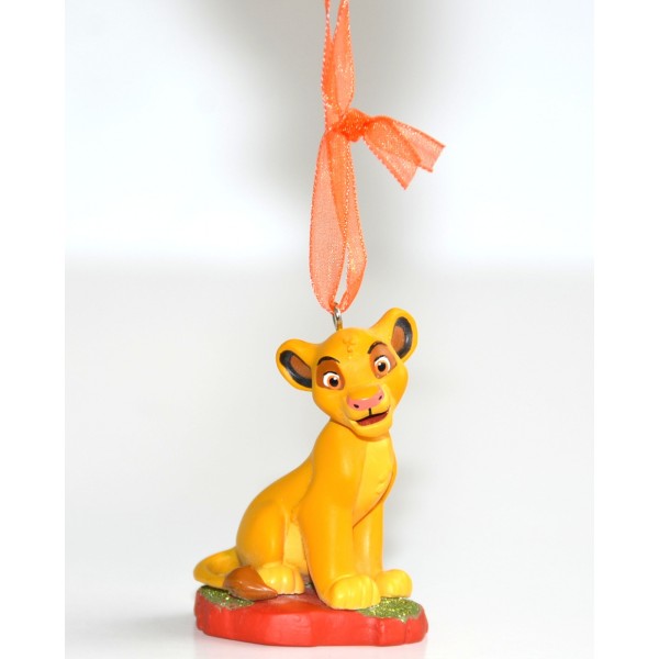 Simba from Lion King Christmas ornament, Disneyland Paris